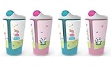 Born Free BPA-Free Grow with Me 10 oz. Sippy Cup, 4 Count, Girl by Born Free