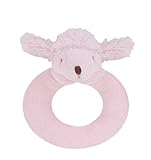 Angel Dear Ring Rattle, Pink Poodle by Angel Dear [並行輸入品]