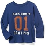 オールドネイビー OLD NAVY/ グラフィッククルーネックティ グッドナイトノラ トップス長袖Tシャツ 12～18ヶ月【並行輸入】