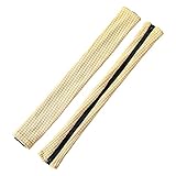 TISHITA 椅子アームパッドはオーバー、取り外し可能な洗えるオフィスチェアアームレストカバー、ジッパーデザインアームレストカバーー, ベージュ