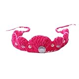 Zhhlinyuan Beautiful Cute Girls Headwear Crochet Knitted Headband Hair Band Accessories Hat Photogra