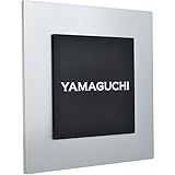 LEON(レオン) メタリオール表札　ブラックプレート　シルバーベース