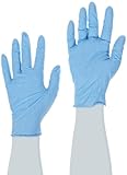 QRP XBQF09L Qualatrile Nitrile Glove, Powder Free,5milThickness,9Length,Large, Blue(Packof100) by QR