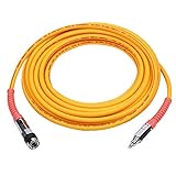 HiKOKI(ハイコーキ) 高圧エアホース(ロックキャップソケット) 15m 普及タイプ 内径6mm パージプラグ付 0088-7049