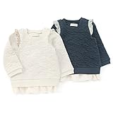 Lily ivory(リリー アイボリー) トレーナー (80～130cm) キムラタンの子供服 (71153x71453-164) オフホワイト 100