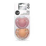 Tiggy fashion girls twin soother 0-6 months by TIGGY SOOTHERS