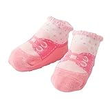 MIKIHOUSE HOTBISCUITS（ミキハウスホットビスケッツ）スニーカー柄ベビーソックス 9-10cm,ピンク