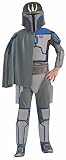 Star Wars Clone Wars Deluxe Pre Vizsla Trooper Child Costume スター?ウォーズクローン?ウォーズデラックス?プレビズラトルーパーチャイルドコスチューム♪ハロウィン♪サイズ：Small (4-6)