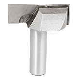 uxcell 1/2x1-3/4 Inch Wood Cutting Round Shank Flat Bottom Cutter Router Bit [並行輸入品]