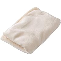 アイリスプラザ ひざ掛け 毛布 ブランケット プレミアムマイクロファイバー とろけるような肌触り fondan 静電気防止 洗える 高密度 品質保証書付き ハーフ 100×70cm アイボリー