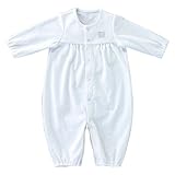 赤ちゃんの城 ツーウェイドレス 麻の葉 オフホワイト 日本製