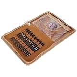 編み針 輪針セット 3mm/3.25mm/3.75mm/4mm/4.5mm/5mm/5.5mm/6mm/6.5mm 編み針 デラックスセット 交換可能 収納ケース付き アルミ ステンレス PU製