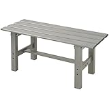 山善(YAMAZEN) ガーデンマスター アルミ縁台(幅90) グレー ABT-90(GY)
