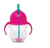 マンチキン クリックロック フレキシ ストローカップ 【24042】 (ピンク) [並行輸入品]