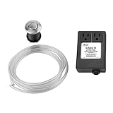 Jaclo 2822-bss Waste Disposalエアスイッチ、つや消しステンレススチール