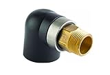 Viega ProRadiant GeoFusion HDPEソケットFusion IPS Xアダプタ90度エルボ1 " x 1 " Male NPT 2 Pack 2