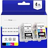 BC-310 / BC-345 / BC-365 (BK/顔料ブラック) + BC-311 / BC-346 / BC-366 (CL/3色カラー) 【合計2本セット】 最新 互換 《詰め替えインク》 (大容量) 個別包装 インクカートリッジ対応 Canon キャノン