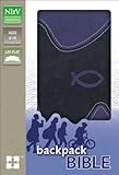 Holy Bible: New International Reader's Version, Ocean Motion Blue, Italian Duo-Tone, Backpack Bible
