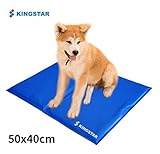 Kingstar ペット ひんやり マット クールマット 犬 猫 冷却マット 夏ペット用品 冷たいパッド 愛犬・愛猫用 ひえひえ 涼感 冷感マット イヌ ネコ 動物クール シート 冷えマット クールジェルマット 冷えマット 柔らかい 噛む予防 車用 座布団 冷却ジェルシート 水洗い可 熱中症暑さ対策 多用途 ひんやりマット (M)