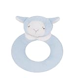 Angel Dear Ring Rattle, Blue Lamb by Angel Dear