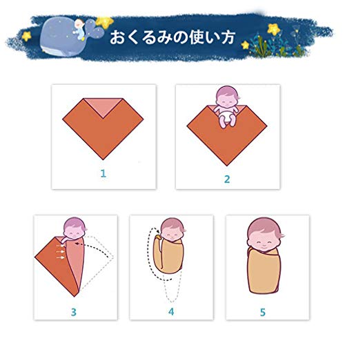 おくるみ 使い方