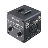 AZDEN MC-1PH (BLACK) ファンタム電源供給機能付きマイクアダプター