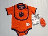 Clemson Unviersity Tigers NCAAクリーパー/ Bootieセット24ヶ月