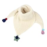 ファッションキッズソフトスカーフ冬暖かいネッカチーフ子供ニットマフラー - A16