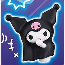 サンリオキャラクターズ　フィギュア　7個セットクロミ　けろっぴ　はなまるおばけ サンリオ おばけごっこフィギュア ダークミックス クロミ - メルカリ