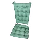 Barnett Hayden Rocking椅子クッション – ラテックスフォームFill – Made in USA X-Large ブルー