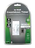 Prime Wire & Cable TNIW060 In-Wall 60 Minute Countdown Thumb Dial Timer [並行輸入品]