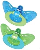 The First Years GumDrop Pacifier - Blue/Green - 3-6 months by The First Years [並行輸入品]