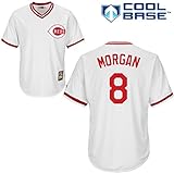 ジョー・モーガン# 8 Cincinnati Reds MLB Youth Cool Base Cooperstown Jersey ( Youth Small 8 )
