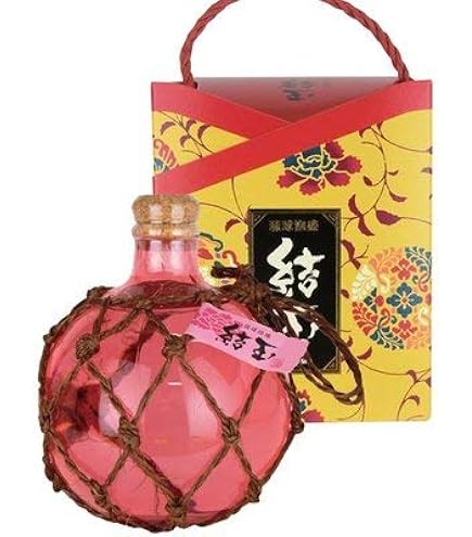 Amazon.co.jp: 泡盛 結玉 (青) 浮き玉ボトル 500ml 25度 今帰仁酒造