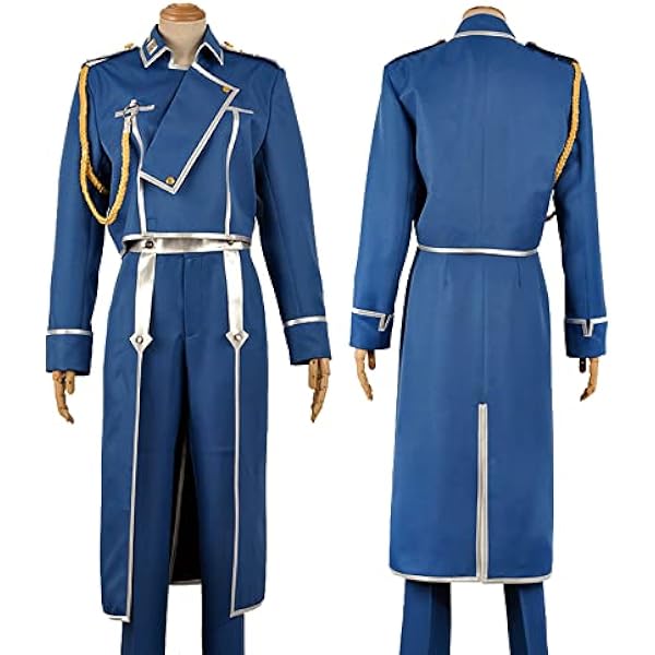 Amazon.co.jp: [brightcos] コスプレ衣装 鋼の錬金術師 ロイ