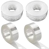 アーチ用具 バルーン バルーン チェーン テープ ステッカー テープ アーチ チェーン アレンジ キット アクセサリー パーティー 結婚式 記念日 クリスマス 4 個入り クリア [並行輸入品]