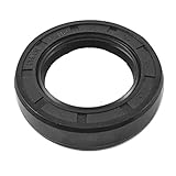 uxcell ダブルリップオイルシール　TC　35x55x12mm　ポリウレタン、ゴム、弾性鉄鋼　フォークシール