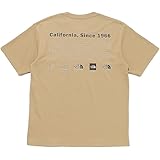 The North Face Men's Short Sleeve Cut and Sew T-Shirt, Short Sleeve, Historical Logo Tee, UV Care, Organic Cotton