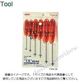 エイト TXドライバー 穴付 ビニールポーチ入 6本セット T6~T25 TXDHS6