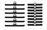 CFR HZ-9640-C Chevy Big Block Valve Cover Hold-Down Tabs & Spreader Bars - Chrome