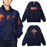 [ブール] 機動戦士ガンダム Tシャツ 半袖 長袖 閃光のハサウェイ T-shirt パーカー トップス 綿 インナーシャツ プルオーバー アウトウェア コスチューム コスプレ衣装 機動戦士ガンダム グッズ 記念服 男女兼用 (長袖,L) [並行輸入品]