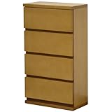 天然木 カウンター下収納 タモ 幅45cm ライトブラウン LS-913LB