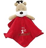 Baby Starters My First Christmas PlushトナカイSnuggle Blanket Rattle