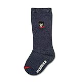mikihouse Double_B(ミキハウスダブルB)ワンポイントブラックベアハイソックス １３－１５ｃｍ,紺
