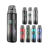 【正規品】 電子タバコ ブープー Arugs E40 スターターキット vape 爆煙 ベイプ 本体 内蔵1800mAhバッテリー Type-C充電 LEDディスプレイ 40w 禁煙 喫煙セット リキッドなし ニコチンフリー (Spray Black)