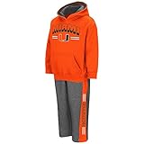 幼児用NCAAマイアミハリケーンBoys Punter Fleece Hoodie andスウェットパンツセット(チームカラー)