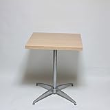 カフェテーブル コーヒーテーブル 幅60×奥行き60×高さ72cm ナチュラル