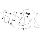 STRALA クリスマス LEDライトチェーン 全12球 電池式 室内用 00332924