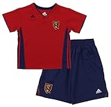 Adidas MLS Little Boys Columbus Crew SC TIP OFF Goal Short Set Medium (5-6) レッド