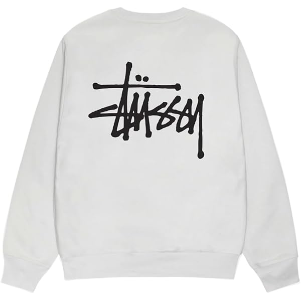 Amazon.co.jp: [ステューシー] スウエットトレーナー BASIC CREW SWEAT
